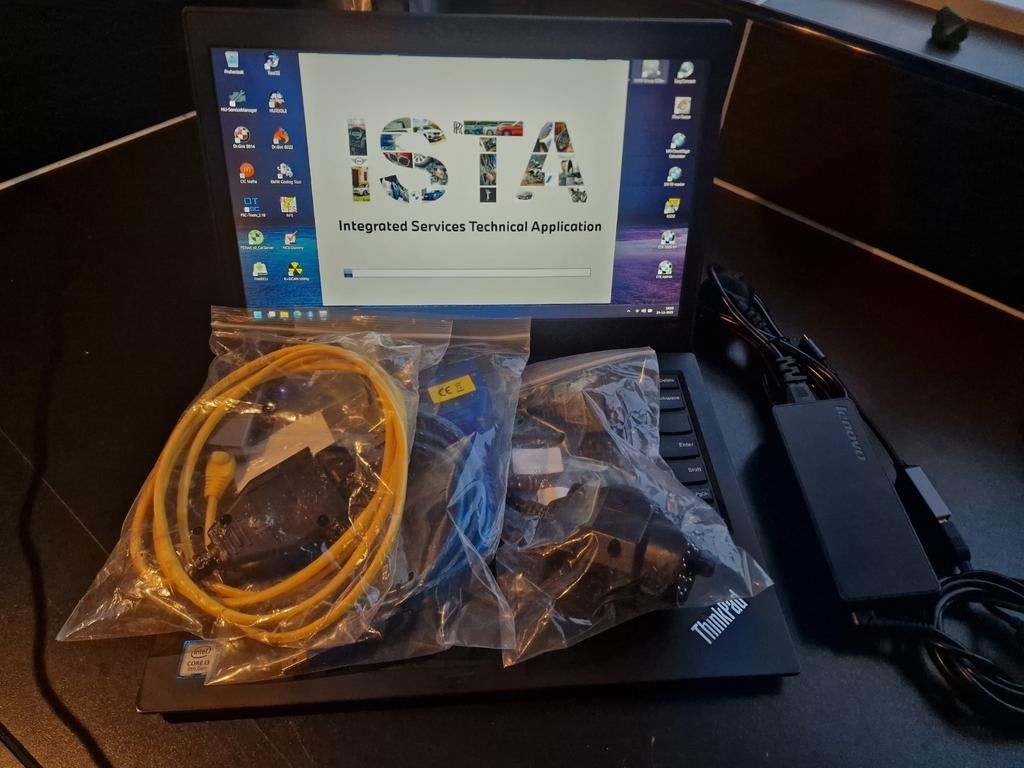 Bmw / Mini Diagnose Laptop coderen / uitlezen / progammeren, Auto diversen, Autogereedschap, Ophalen of Verzenden, Zo goed als nieuw