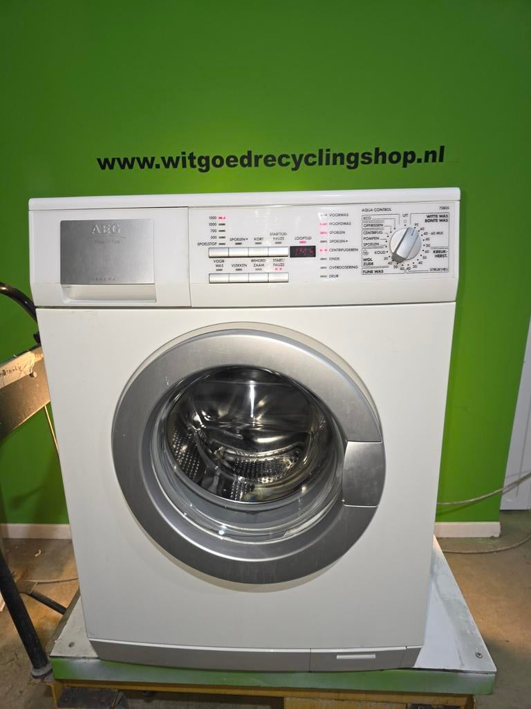 AEG LAVAMAT 75805 UPDATE 1500RPM 6KG, Zo goed als nieuw, Voorlader, Handelsweg 18, 85 tot 90 cm