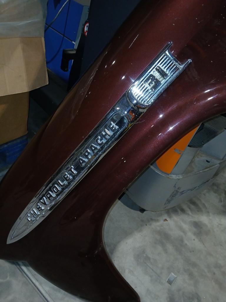Te koop 4 x embleem /motorkap/gas tank apache etc etc, Auto-onderdelen, Ophalen, Gebruikt, Chevrolet, Hulleman
