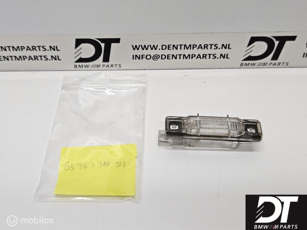 Kentekenplaatverlichting BMW E32 E34 63261388927, Nieuw, Ophalen of Verzenden