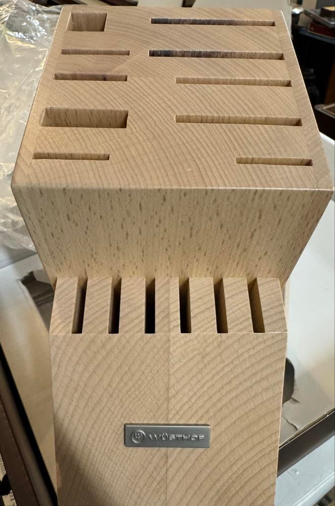 Wüsthof Messenblok - Nieuw in doos, Ophalen of Verzenden, Nieuw, Hout, Los bestek