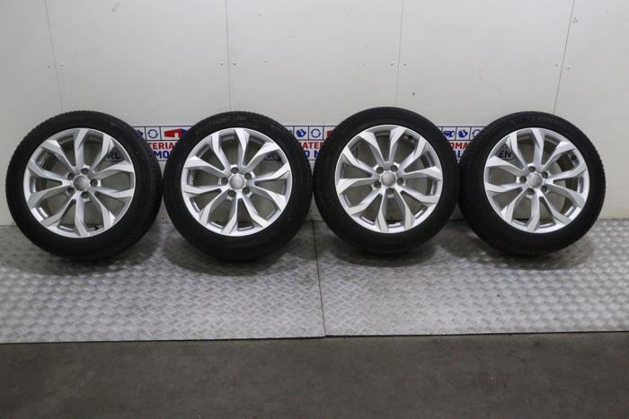 Sportvelgenset + banden van een Audi A6 (A6 11-), Auto-onderdelen, 12 maanden garantie, Gebruikt, -, -