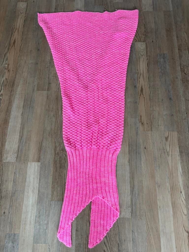 Zeemeermin deken roze, Ophalen, Zo goed als nieuw, 100 cm of meer, Deken