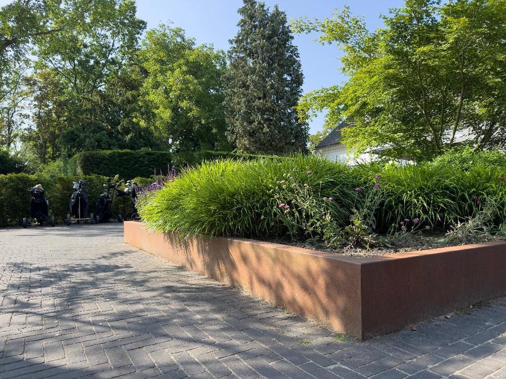 Cortenstalen bloembak/plantenbak   diverse maten of maatwerk, Tuin en Terras, Bloembakken en Plantenbakken, Ophalen of Verzenden
