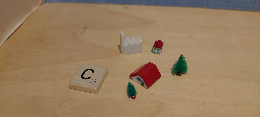Setje huisjes voor poppenhuis, Ophalen of Verzenden, Zo goed als nieuw, Poppenhuis