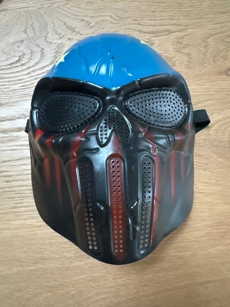 Stoer masker voor kinderen, Ophalen of Verzenden, Zo goed als nieuw, 104 of kleiner, Jongen of Meisje