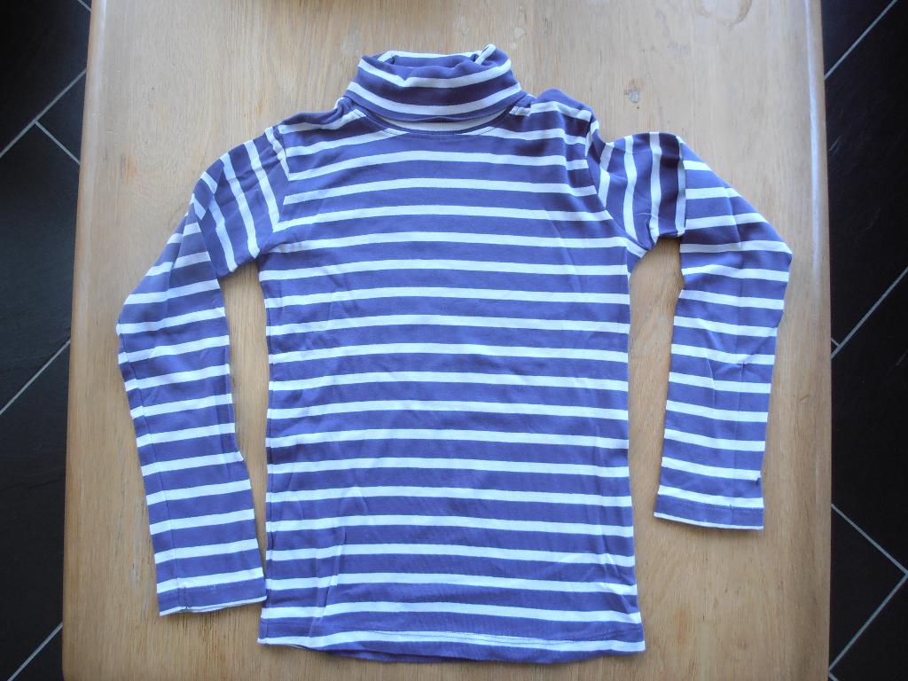 collongsleeve maat 122/128, Kinderen en Baby's, Kinderkleding | Maat 122, Gebruikt, Meisje, H&M, Ophalen of Verzenden