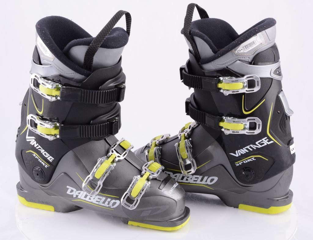 51 EU skischoenen DALBELLO VANTAGE SPORT, GREY/yellow, Sport en Fitness, Overige merken, 160 tot 180 cm, Gebruikt, Schoenen