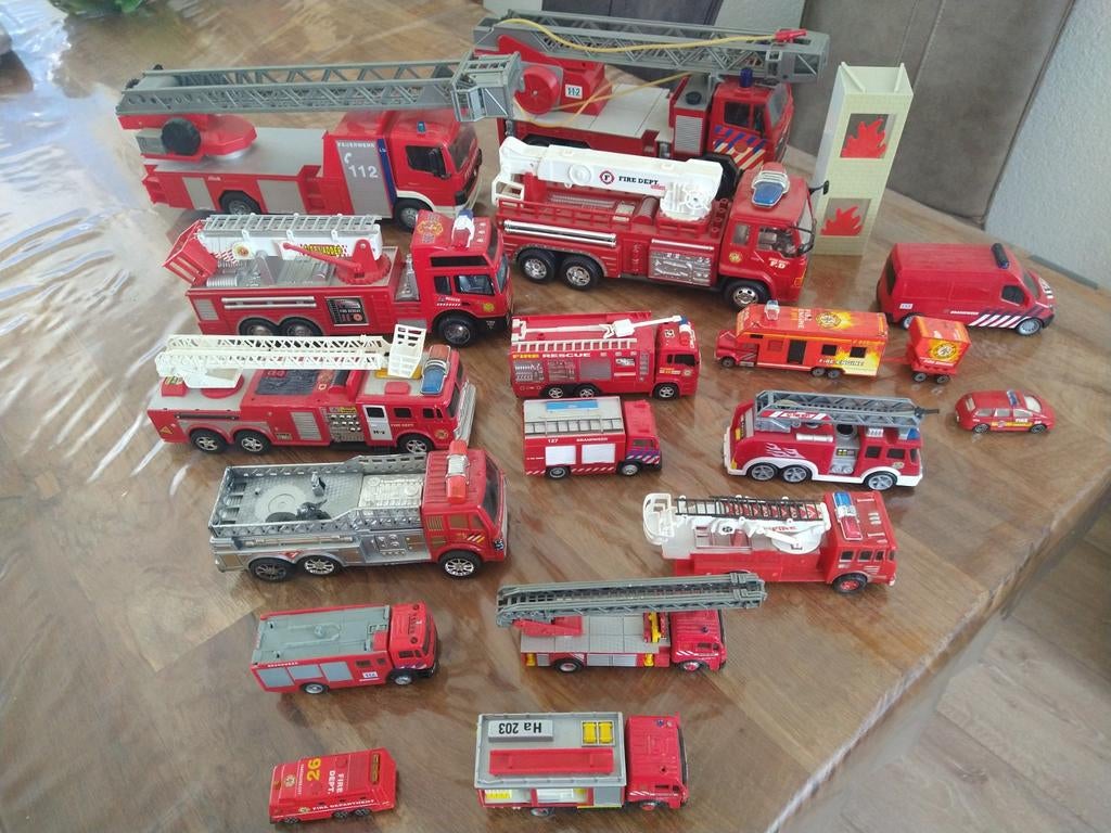 Brandweerauto's, Verzamelen, Ophalen of Verzenden, Gebruikt