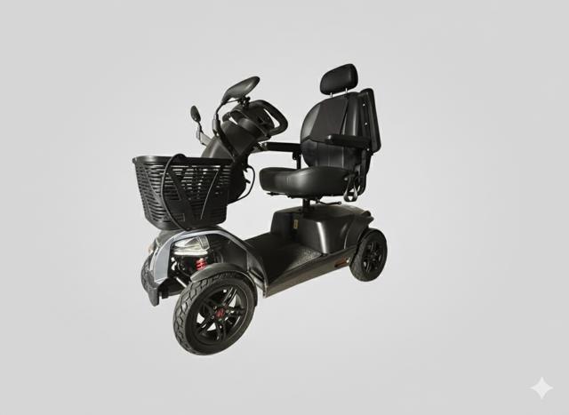 Mango freerider FR-1, grijs uit 2023. Te zien in Leeuwarden., Diversen, Brommobielen en Scootmobielen, Ophalen, Zo goed als nieuw
