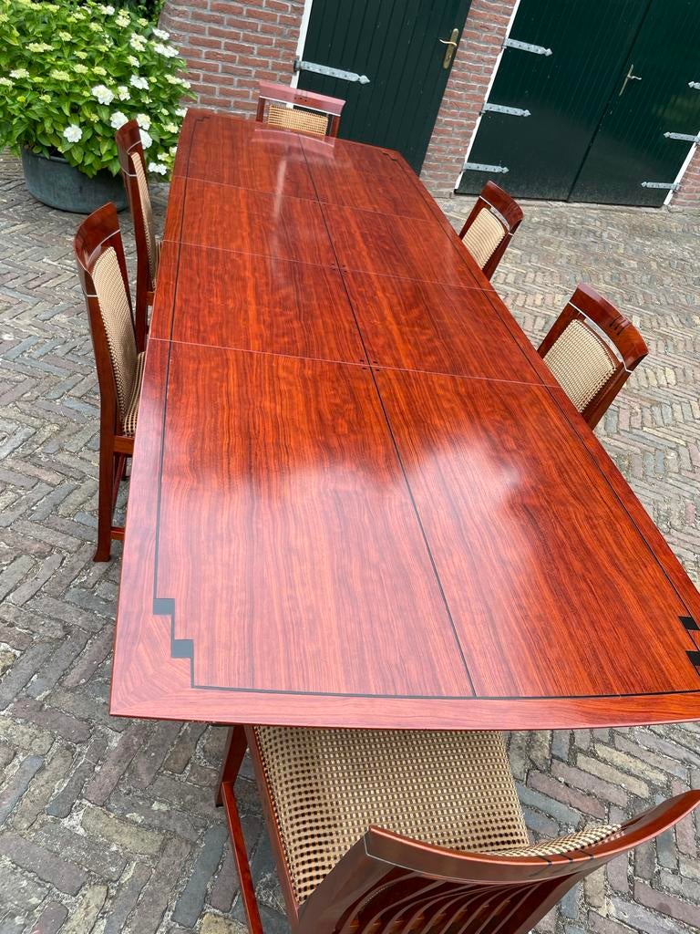 Schuitema decoforma eetkamertafel uitschuifbaar “Arthur”, Ophalen, 50 tot 100 cm, Zo goed als nieuw, Vijf personen of meer