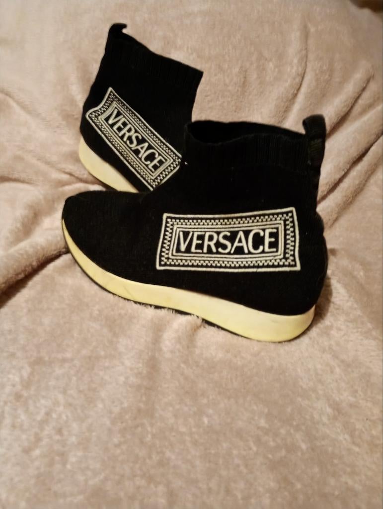 Originele Versace Schoenen Maat 36, Zwart, Ophalen of Verzenden, Sneakers of Gympen, Versace