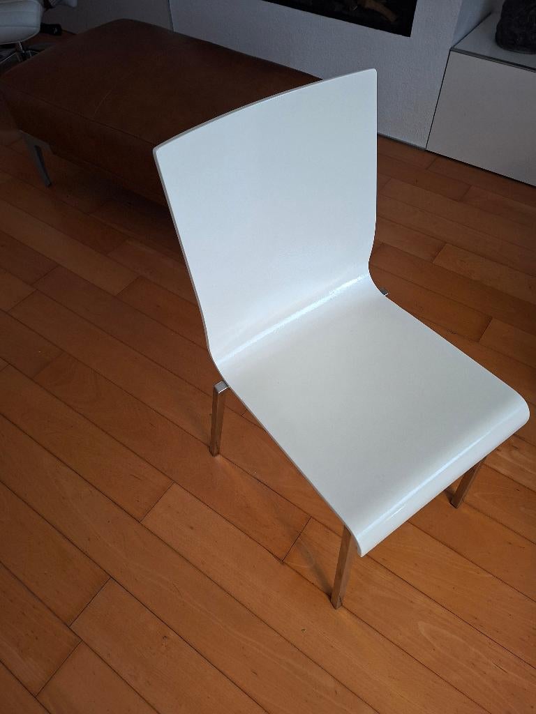 Stoelen, 4 stuks., Ophalen, Gebruikt, Wit, Vier