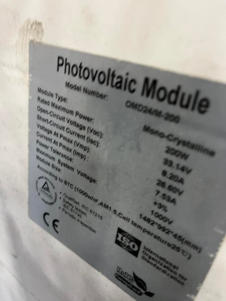 Diverse nieuwe omvormers en panelen, Doe-het-zelf en Verbouw, Zonnepanelen en Toebehoren, Zo goed als nieuw, Compleet systeem