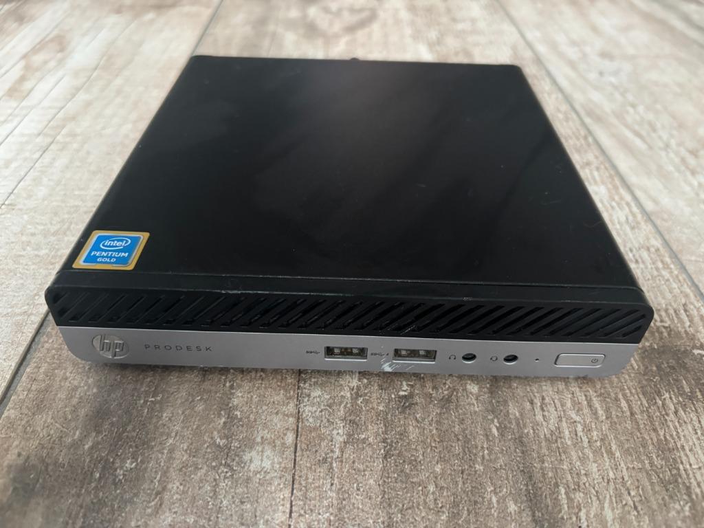 Hp Prodesk 400 G5 mini Intel  G5420 3,2Ghz 8Gb 256Gb, Computers en Software, Desktop Pc's, Gebruikt, 3 tot 4 Ghz, SSD, 8 GB, Ophalen of Verzenden