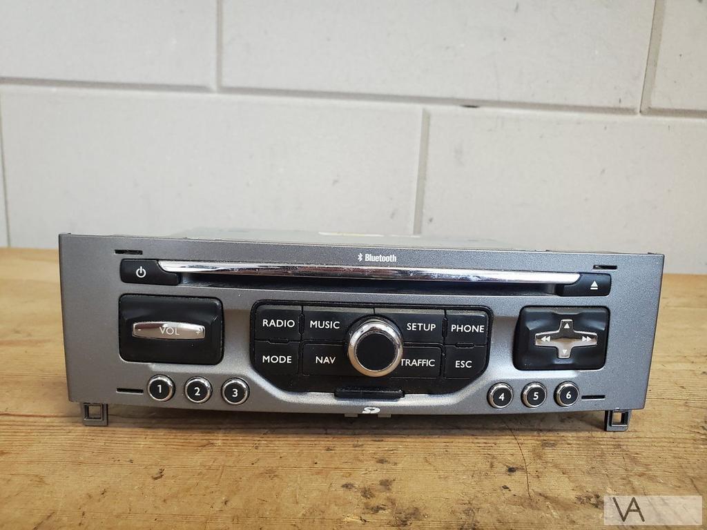 Peugeot 308 2008 - 2013 radio navigatie rneg 98016555xh €100, Gebruikt, -, -, Ophalen of Verzenden