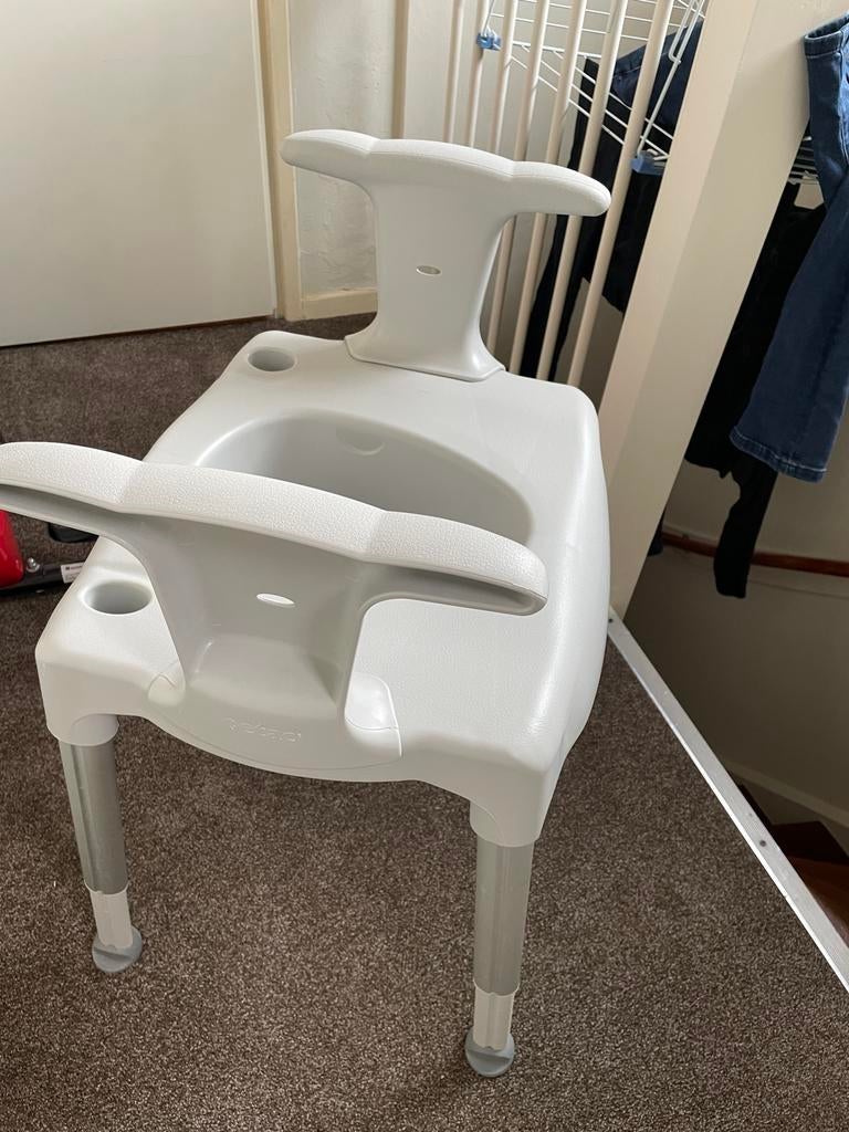 Etac douche/toilet stoel, Ophalen, Zo goed als nieuw