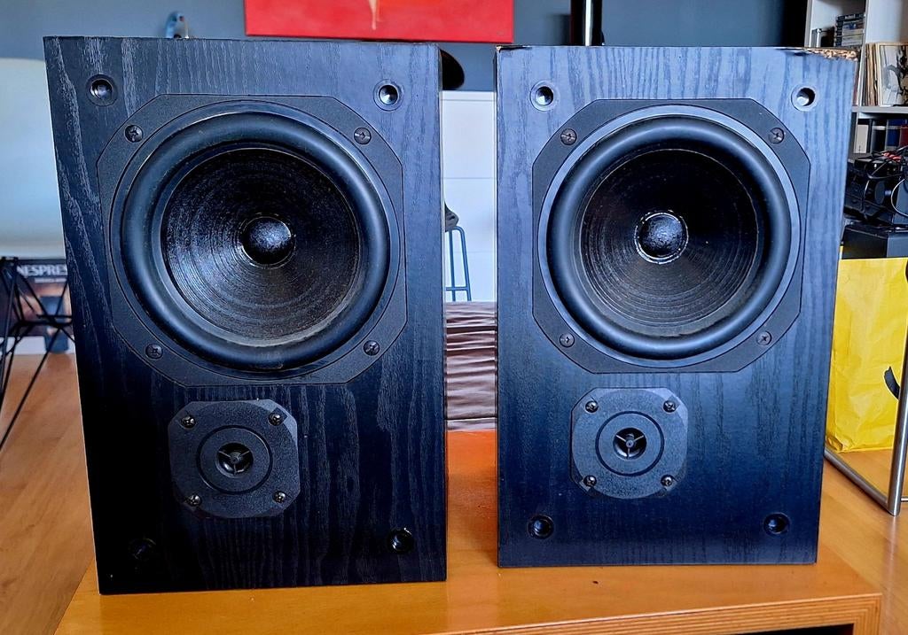 Zwarte JMlab Boxen - 50/70 Watt - Goed Geluid!, Audio, Tv en Foto, Overige merken, Gebruikt, Ophalen of Verzenden, Minder dan 60 watt