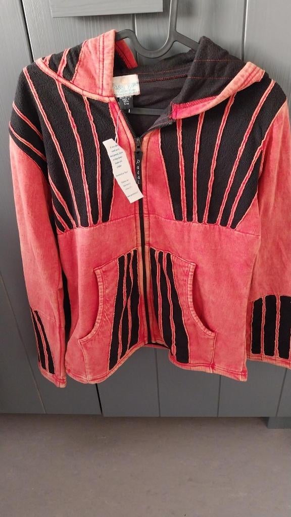 OPRUIMING Nieuw vest Pasal Himal oranjerood/zwart S/M, Kleding | Dames, Truien en Vesten, Ophalen of Verzenden, Nieuw, Zwart