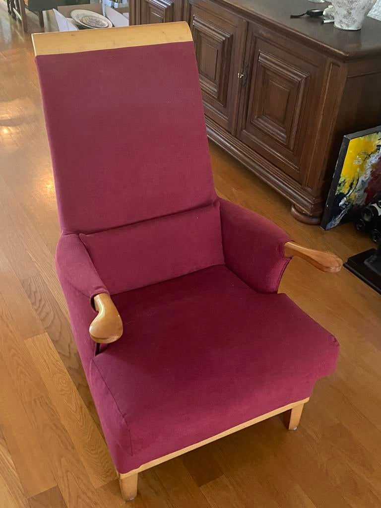 Giorgetti Fauteuil, Ophalen, Gebruikt, 75 tot 100 cm, Stof