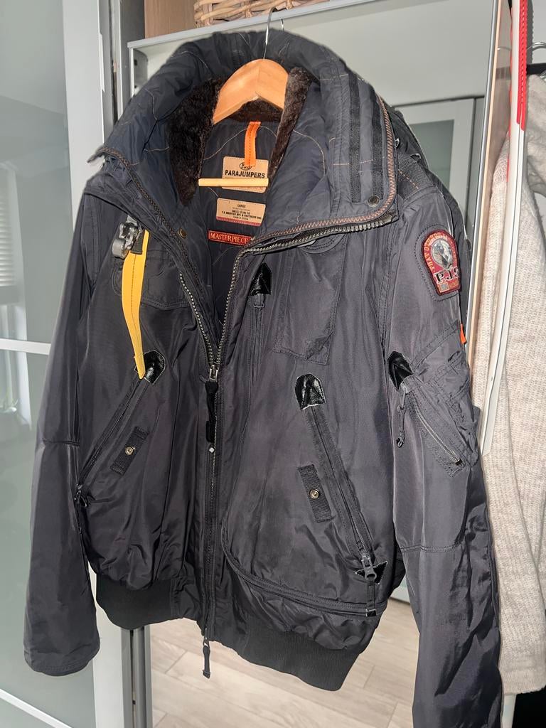 Parajumpers bomber jas grijs, Kleding | Heren, Jassen | Winter, Ophalen of Verzenden, Gedragen, Maat 52/54 (L), Grijs