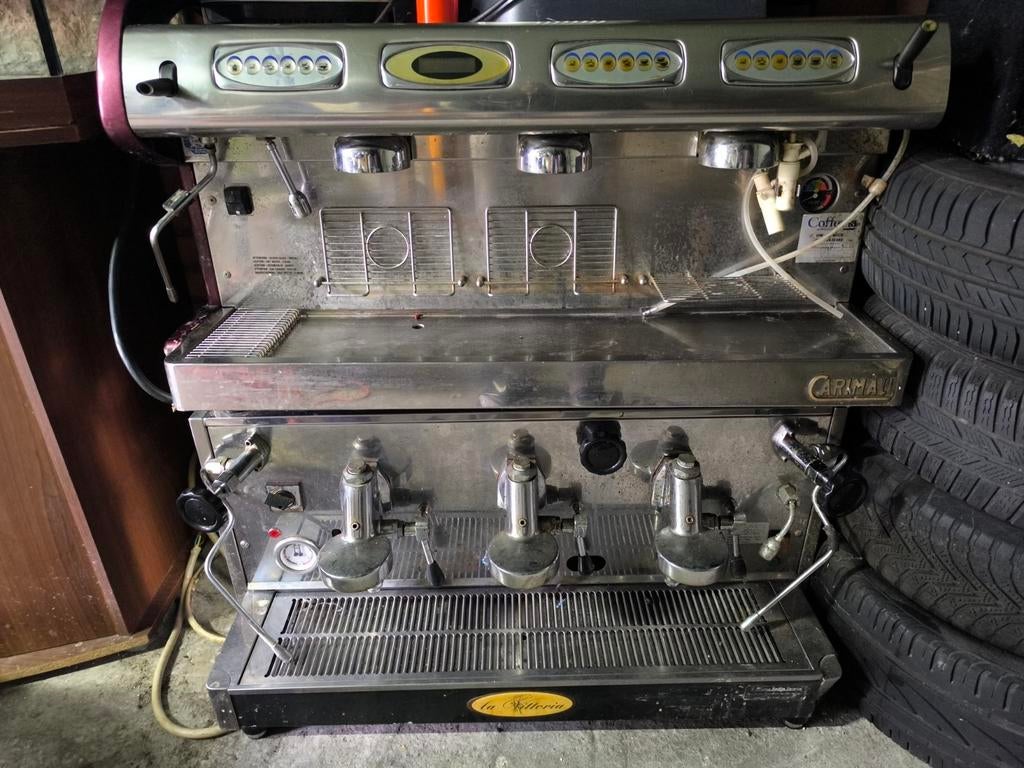 Carimali en la Vittoria koffiemachines, Zakelijke goederen, Horeca | Keukenapparatuur, Ophalen, Gebruikt
