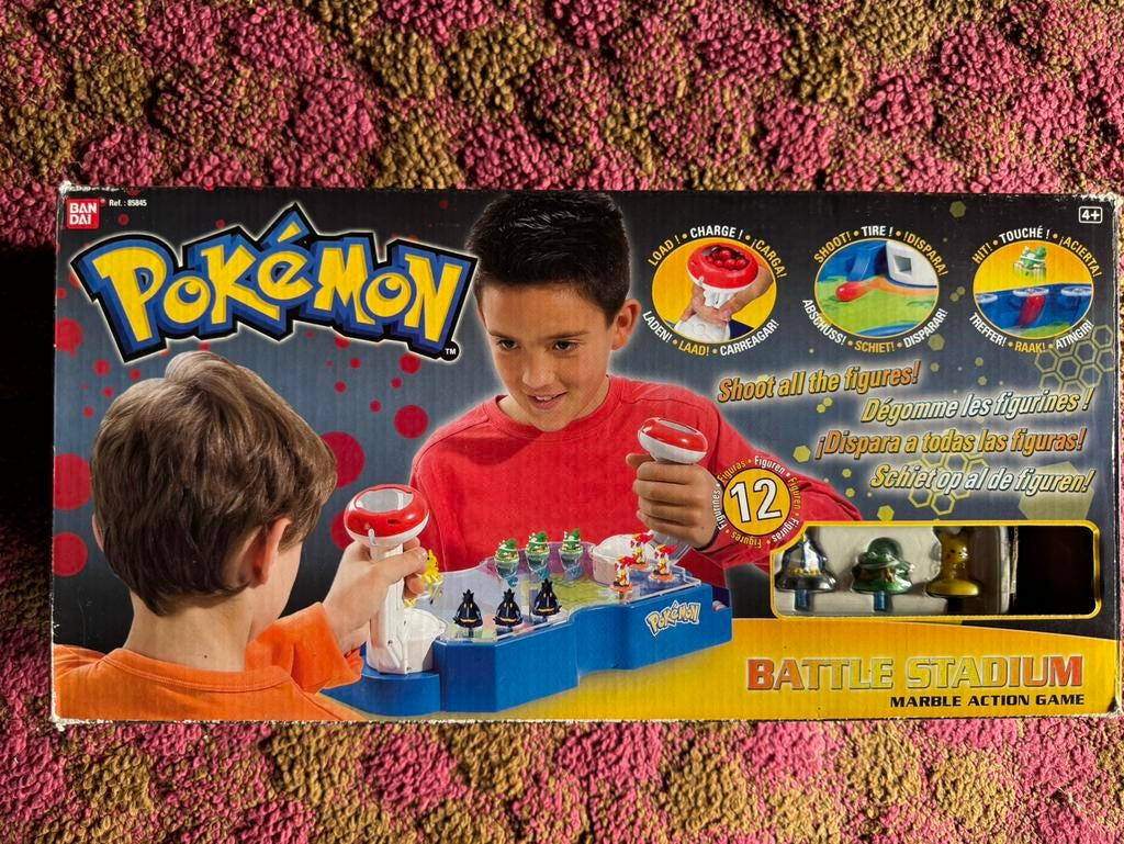 Pokémon Battle Stadium - COMPLEET, Ophalen of Verzenden, Zo goed als nieuw, Jongen of Meisje