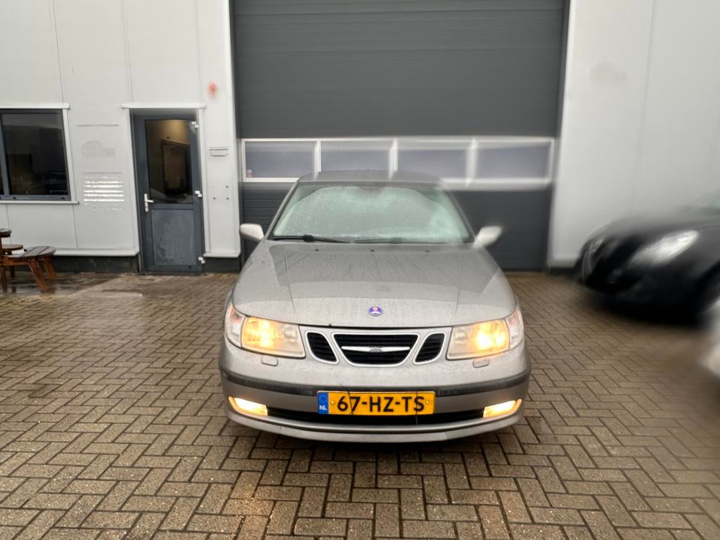 Saab 9-5 3.0 T V6 AUT 2002 Grijs, Auto's, Saab, 1800 kg, Zwart, Lichtsensor, 6 cilinders