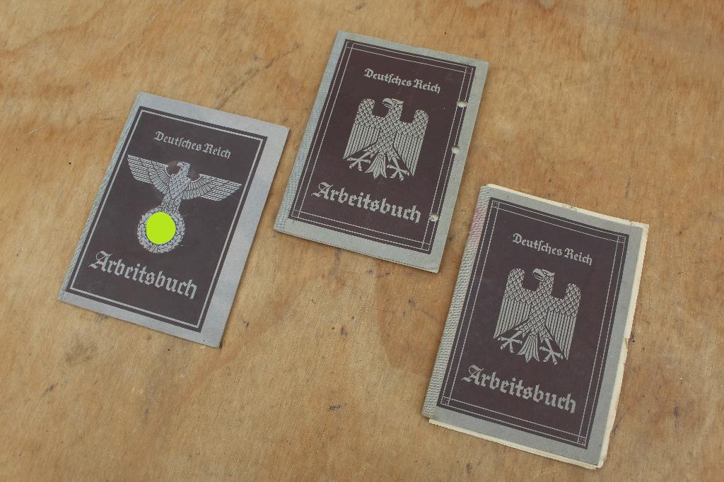 + Duitse Arbeitsbuchen 3x Arbeitsbuch Duitsland +, Verzamelen, Ophalen of Verzenden, Duitsland, Overige typen