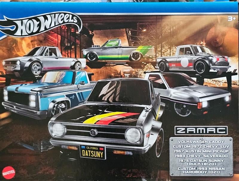 Hot Wheels ZAMAC Set - 6 Auto's, Ophalen of Verzenden, Nieuw