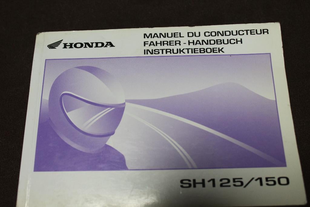 Honda SH125 SH150 2005 scooter instructie boekje SH 150, Ophalen of Verzenden, Honda