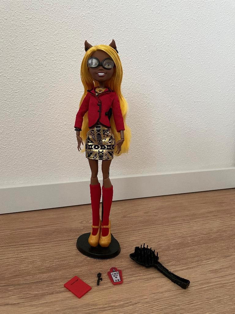 Clawdia Wolf - Frights, Camera, action! - Monster High, Verzamelen, Poppen, Ophalen of Verzenden, Zo goed als nieuw, Pop