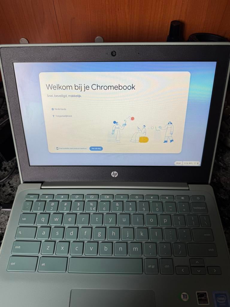 HP chroombook, Computers en Software, Chromebooks, 14 inch, 4 GB of minder, Nieuw, Ophalen of Verzenden
