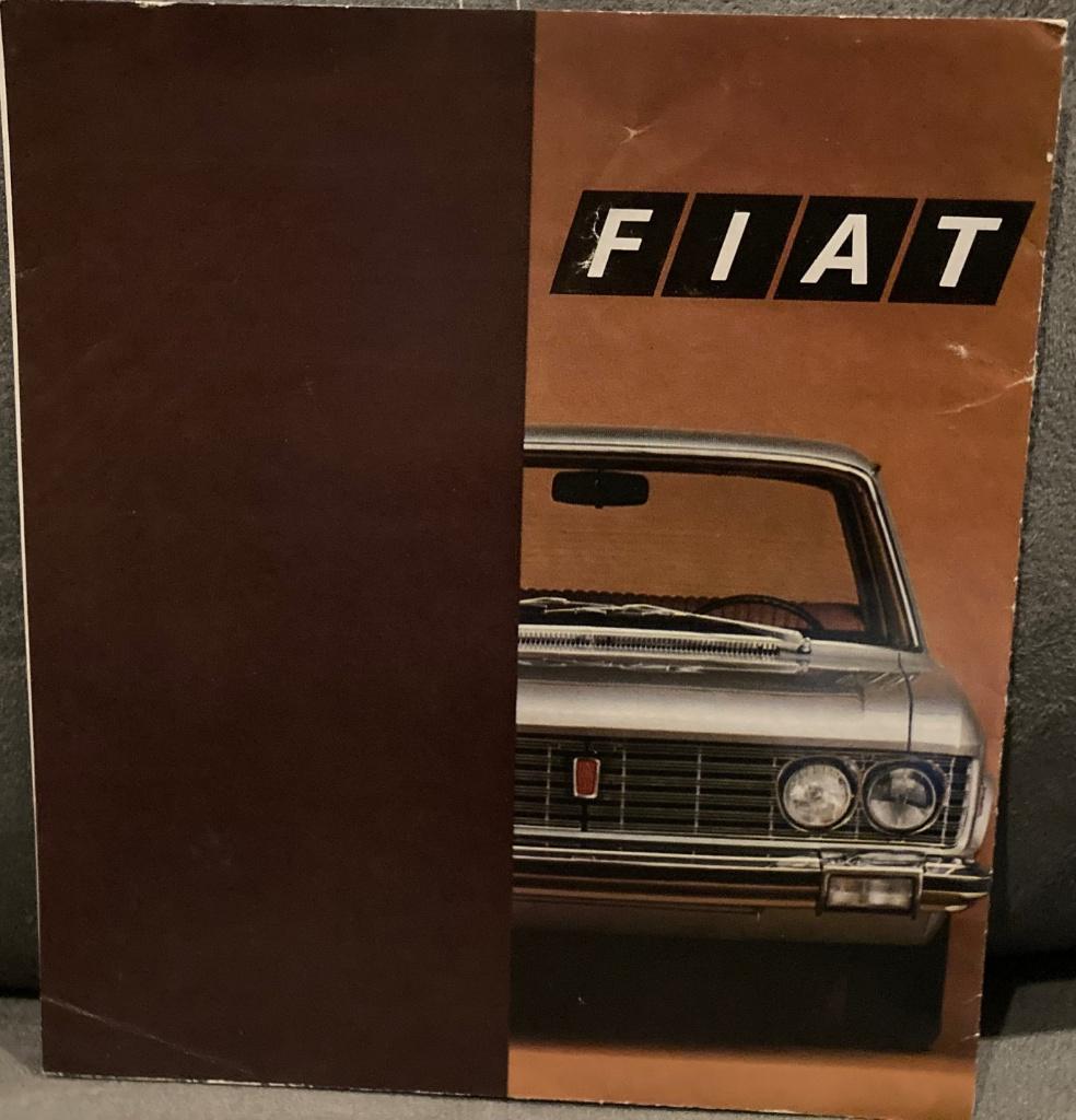 Vouwfolder alle Fiat modellen, Ophalen of Verzenden, Zo goed als nieuw, Overige merken