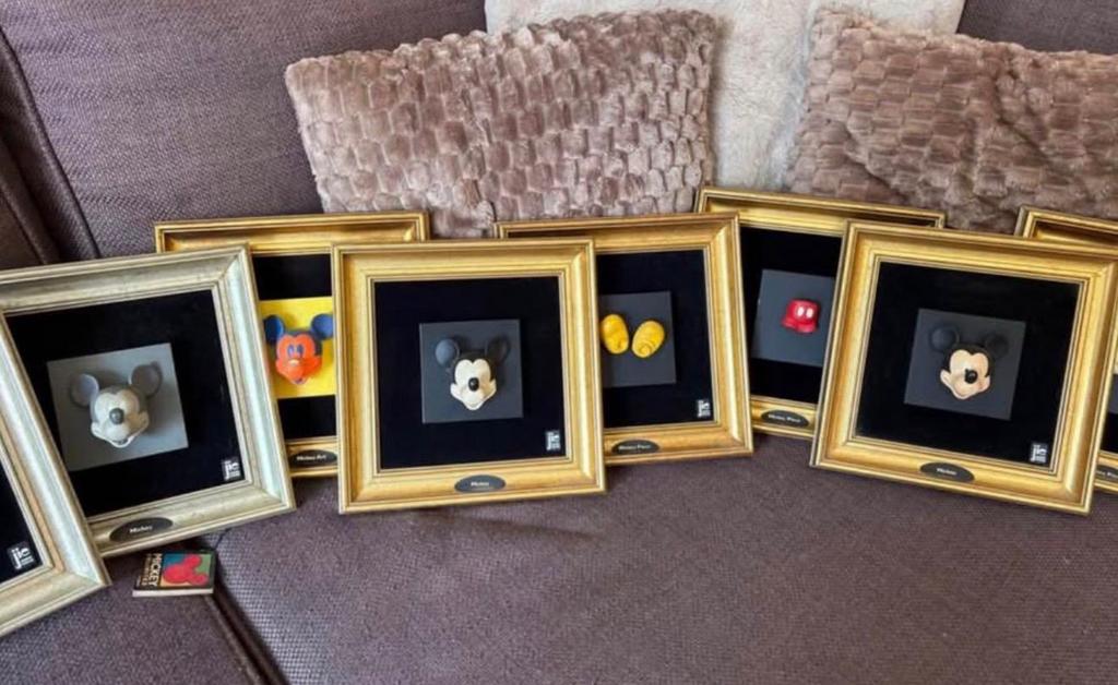 Jie Gantofta, collectie Mickey Mouse, Ophalen of Verzenden, Zo goed als nieuw, Hout, Minder dan 50 cm