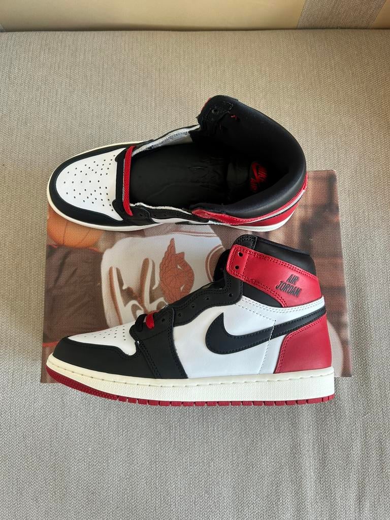 Air Jordan 1 High OG Reimagined Black Toe 42 EUR / 8.5 US, Nieuw, Ophalen of Verzenden, Sportschoenen, Zwart
