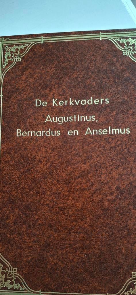 De Kerkvaders: Augustinus, Bernardus en Anselmus, Boeken, Ophalen of Verzenden, Gelezen, Augustinus, Christendom | Katholiek