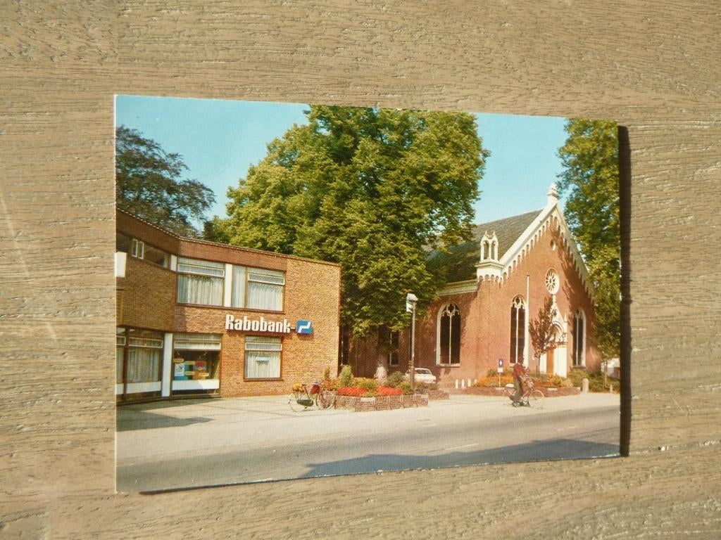 Vaassen, Dorpsstraat /Rabobank 1976, Verzenden, 1960 tot 1980, Ongelopen, Gelderland