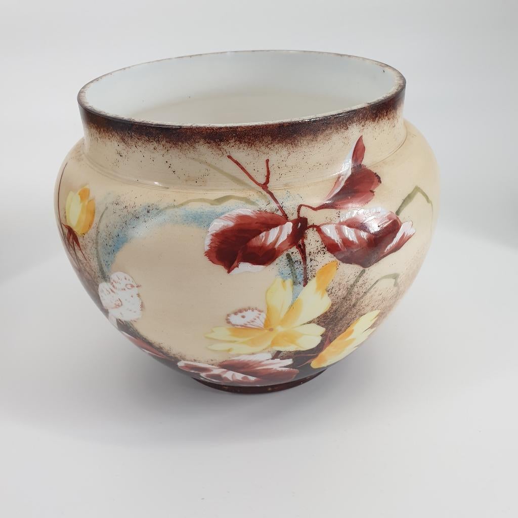 Opaline bloempot, Ophalen of Verzenden