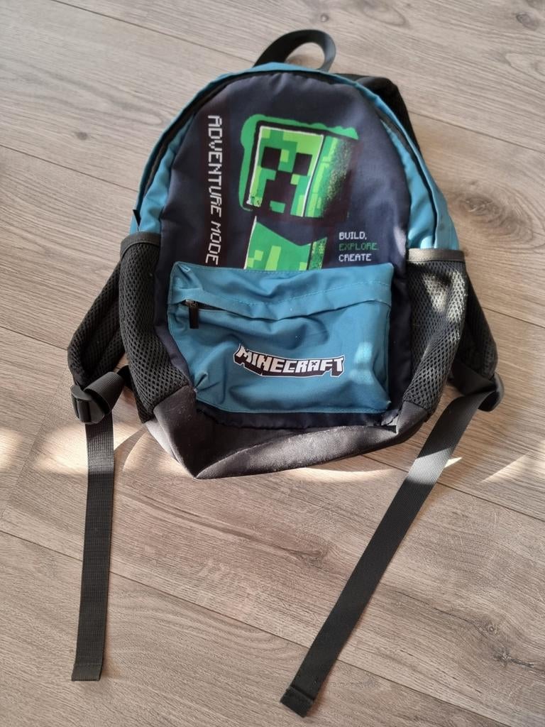 Mooie rugzak Minecraft (MM7), Sieraden, Tassen en Uiterlijk, Ophalen of Verzenden, Zo goed als nieuw, Overige merken