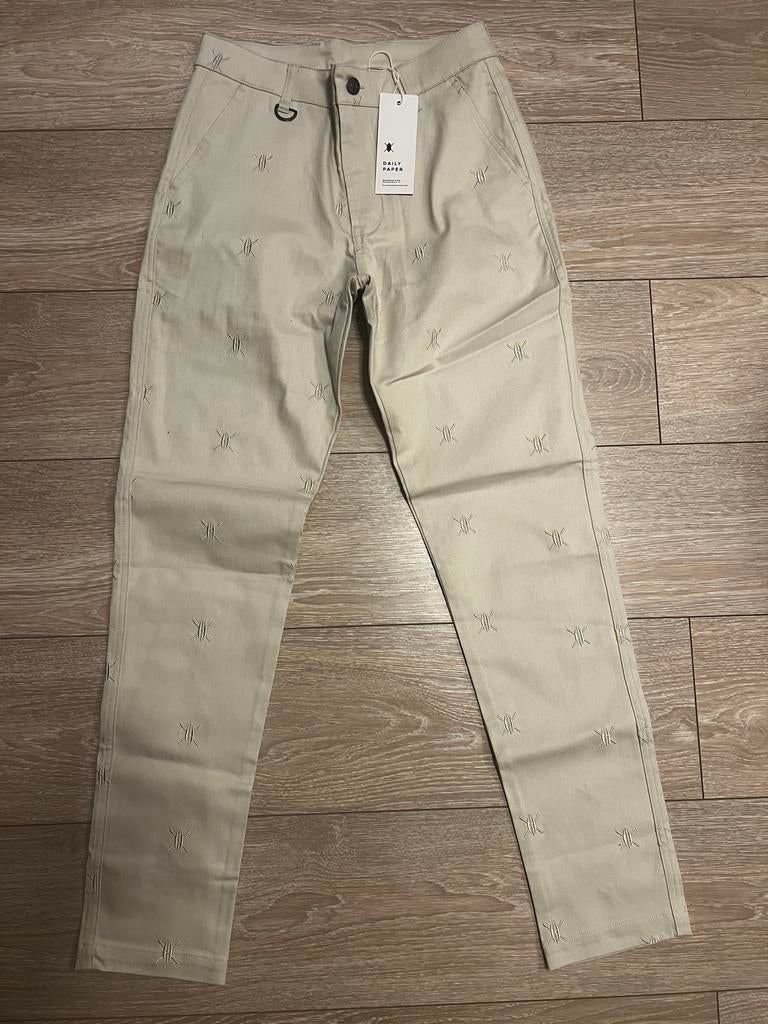 Daily Paper Broek, Ophalen of Verzenden, Nieuw, Maat 46 (S) of kleiner, Beige
