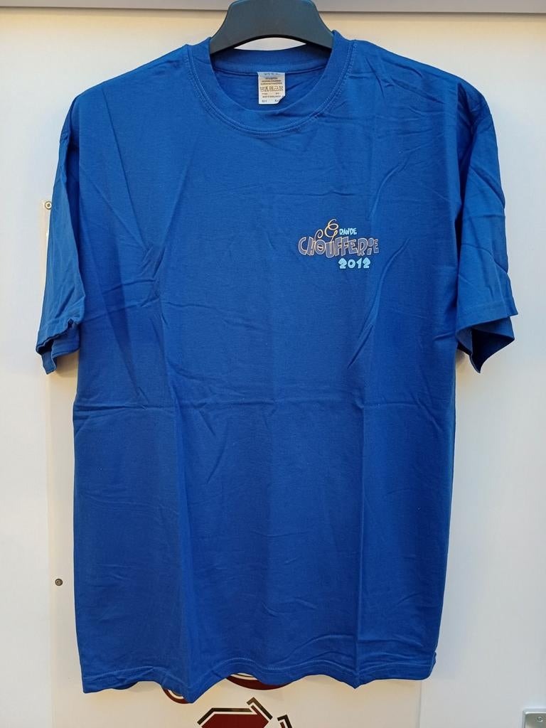 Chouffe Grande Choufferie  T-shirt 30ste Editie 2012, Verzamelen, Biermerken, Ophalen, Nieuw, Kleding, Duvel