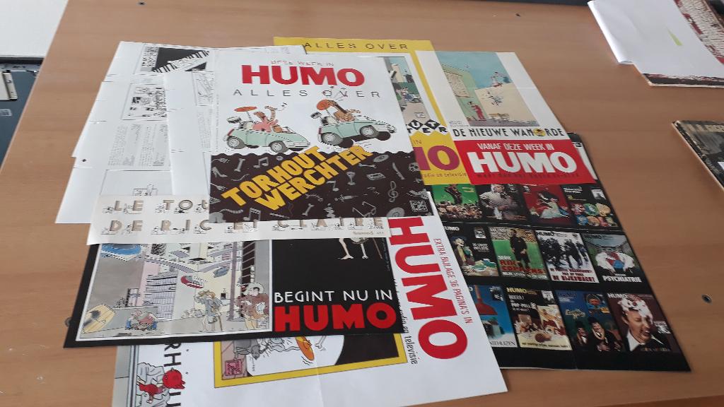 Joost Swarte affiches & drukwerk o.a. HUMO – 80s/90s, Eén stripboek, Ophalen of Verzenden, Zo goed als nieuw