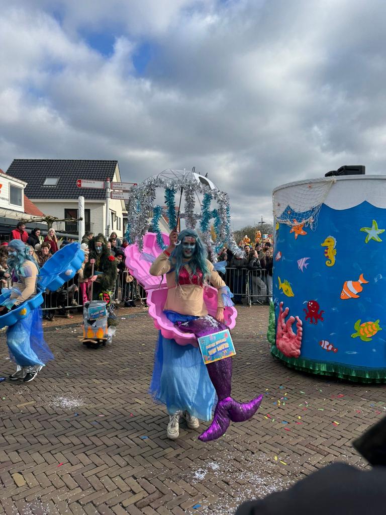 Prijs winnende Carnavalsloopgroep onderwater thema, Ophalen, Gedragen, Carnaval, Kleding