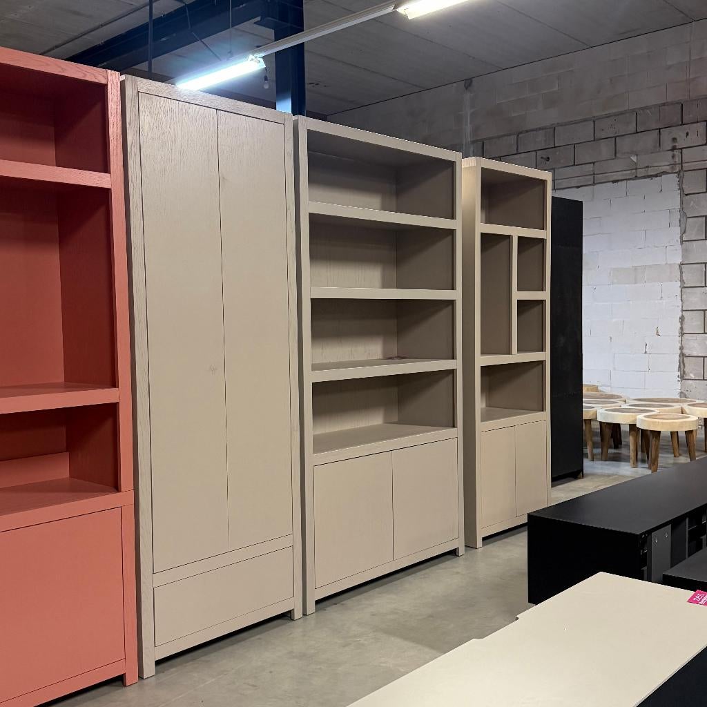 Vakken kasten japandi stijl diverse kleuren maten, Huis en Inrichting, Kasten | Kledingkasten, Nieuw, 200 cm of meer, 100 tot 150 cm