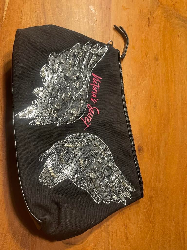 Victoria's Secret Toilettas Nieuw, Ophalen of Verzenden, Zo goed als nieuw, Zwart, Softcase