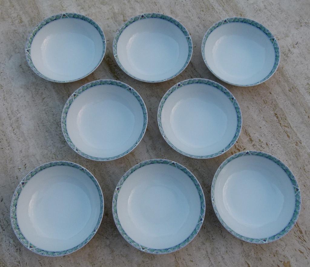 AH Albert Heijn Arzberg servies met Blauwe of Groene rand, Nieuw, Ophalen of Verzenden, Wedgwood, Porselein