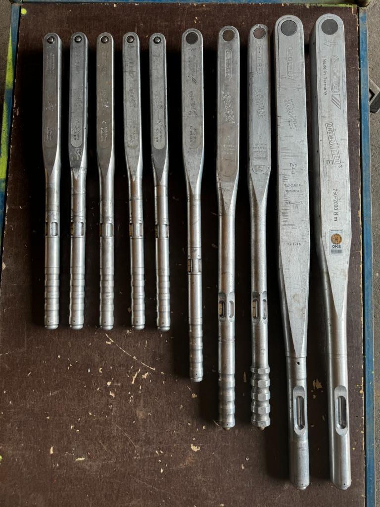 Momentsleutel Gedore DremoMeter aluminium groot en klein, Doe-het-zelf en Verbouw, Gereedschap | Handgereedschap, Gebruikt, Ophalen