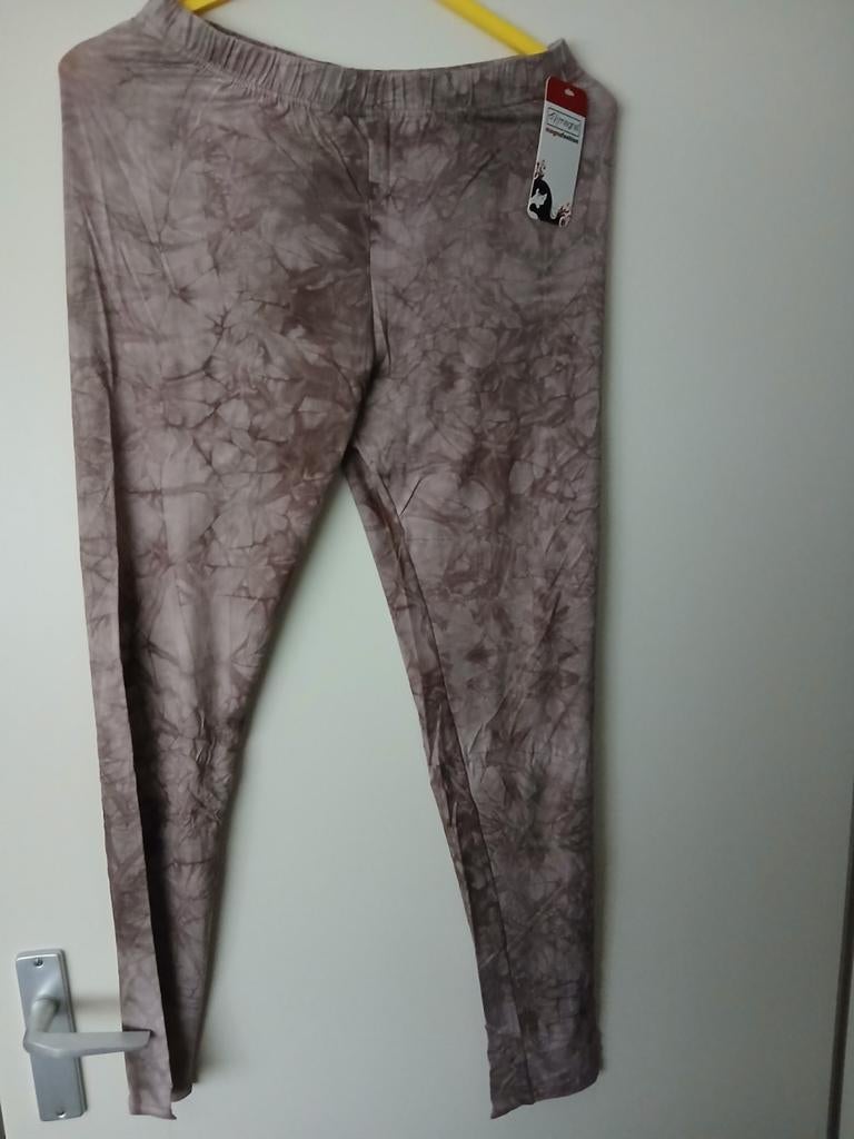 Magna Legging Maat 40/42, Kleding | Dames, Legging, Bruin, Maat 40/42 (M), Ophalen of Verzenden