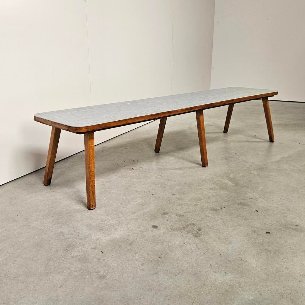 Vintage grote plantentafel, bijzettafel, Ophalen, Huis en Inrichting